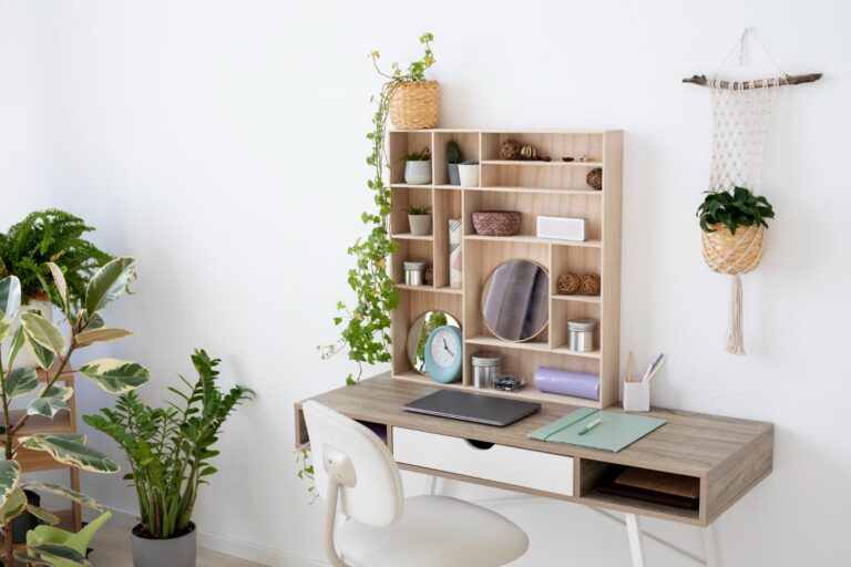 maiosn : espace de travail zen