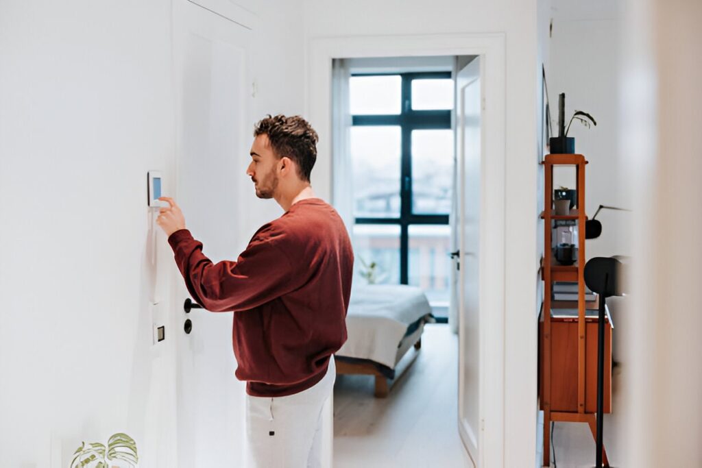 Thermostat connecté installation 