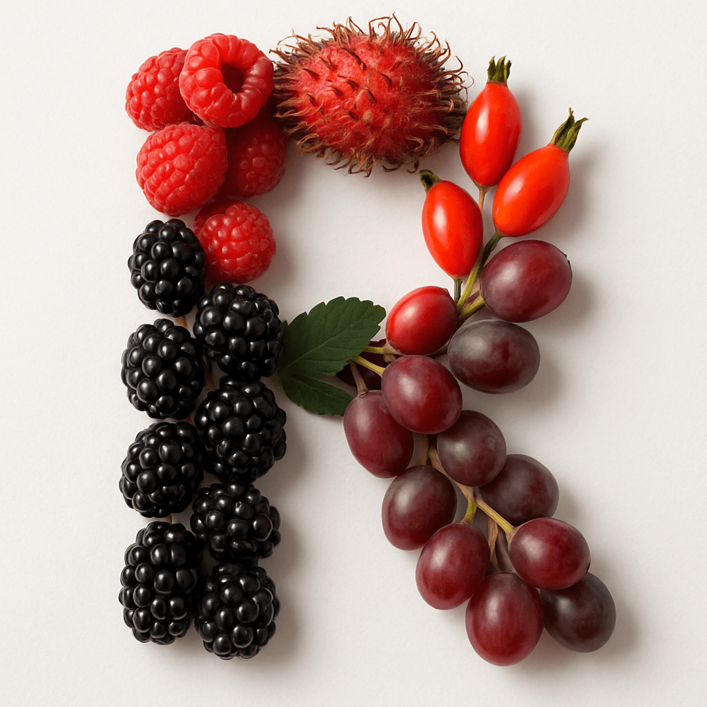 ENSEMBLE DE FRUITS EN R