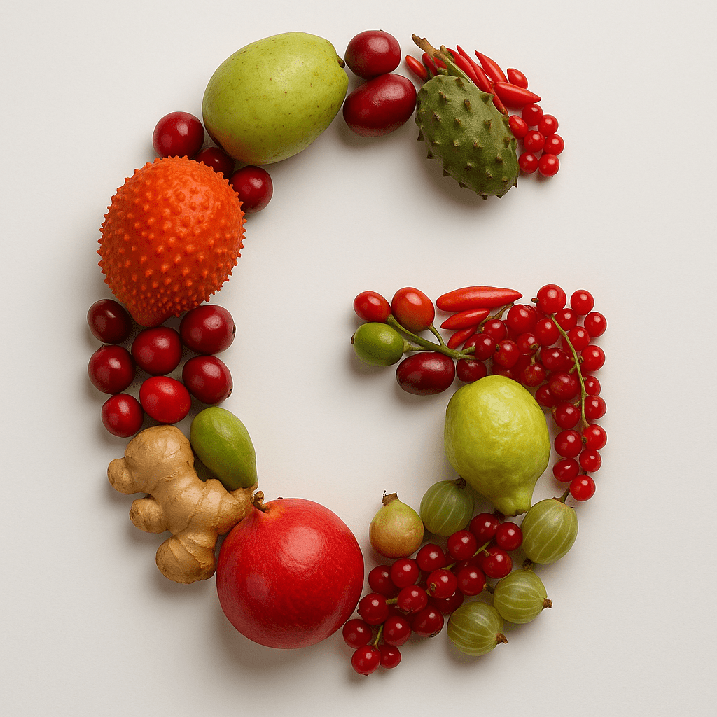 Fruit en G : liste complète 